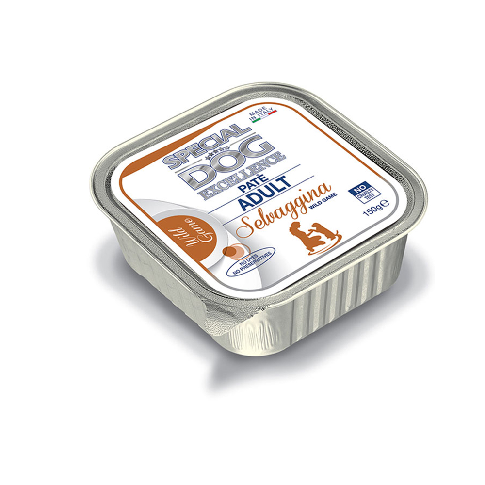 Cumpara  Hrană umedă pentru câini - SPECIAL DOG EXC. PATE ADULT WILD GAMES 150gr...