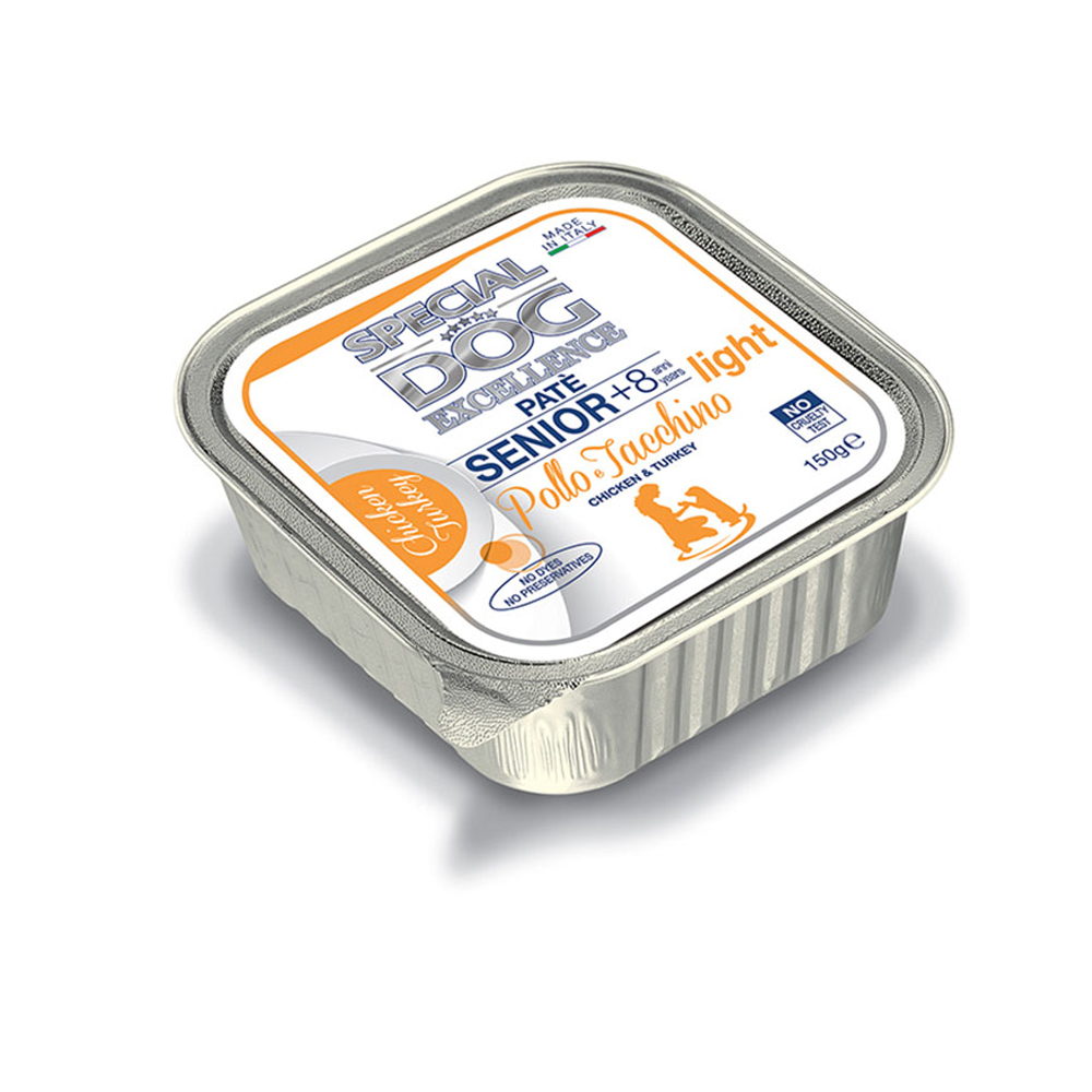 Cumpara  Hrană umedă pentru câini - SPECIAL DOG EXC. PATE SENIOR LIGHT CHICKEN/TU..