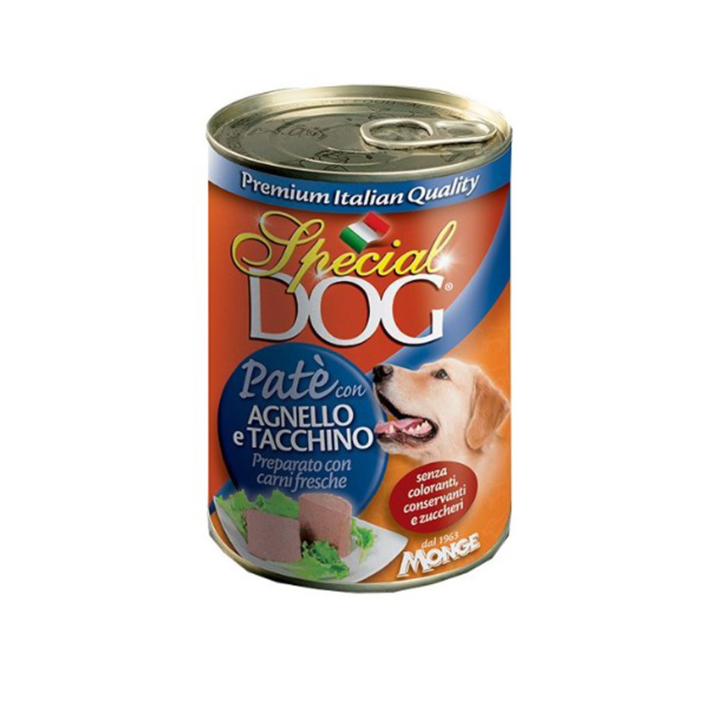 Cumpara  Hrană pentru câini - SPECIAL DOG Pate with lamb and turkey 400gr...