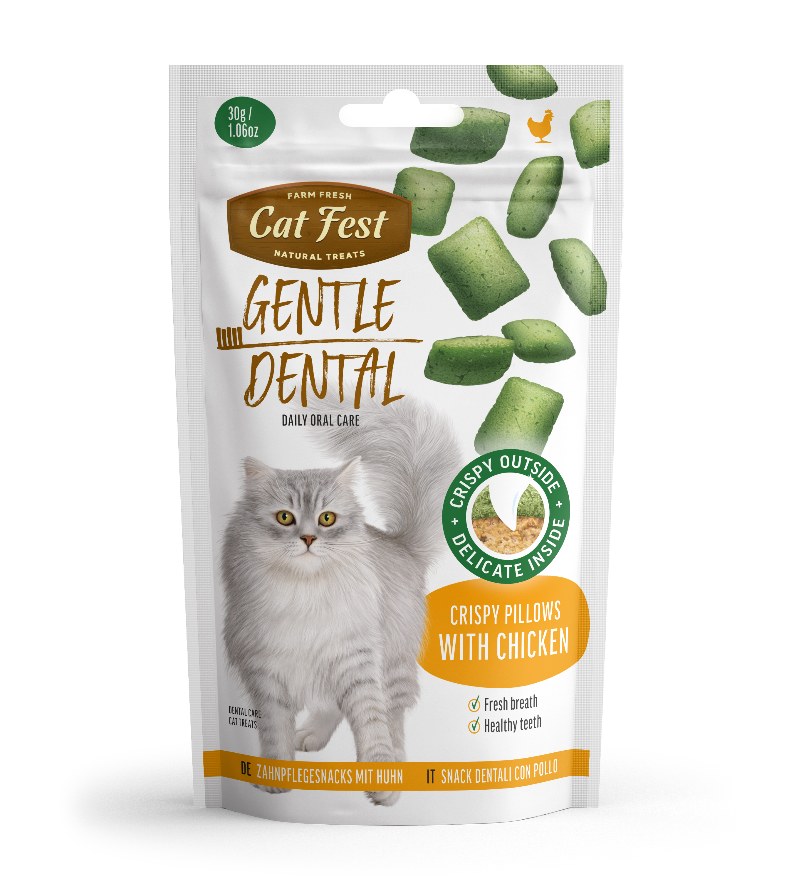 Cat Fest Crispy green pilows chicken