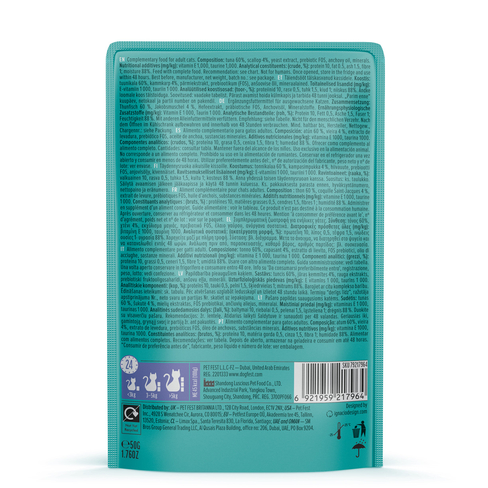 Hrană pentru Cat Fest cu ton roșu și scoici nr. 4