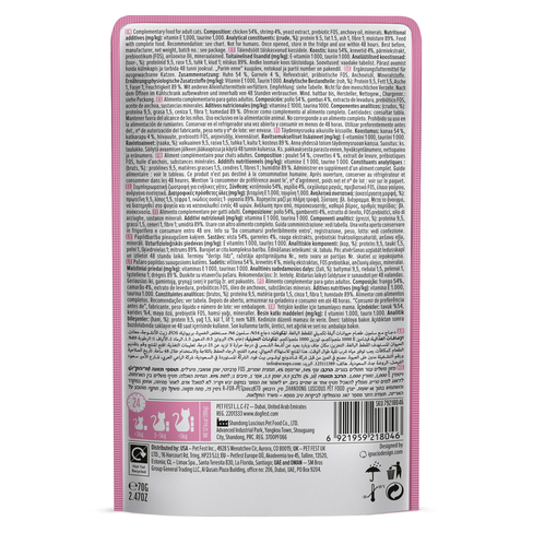 Pui la plic cu creveți Cat Fest