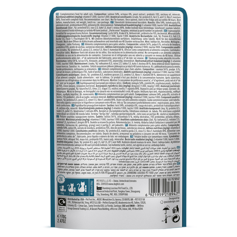 Plic Cat Fest cu somon și caracatiță