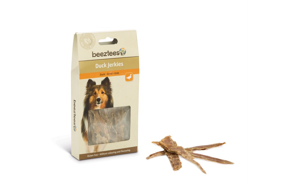 Cumpara  Carne și felii de mestecat - BEEZTEES HSN DUCK JERKIES утиные ломтики 60g..