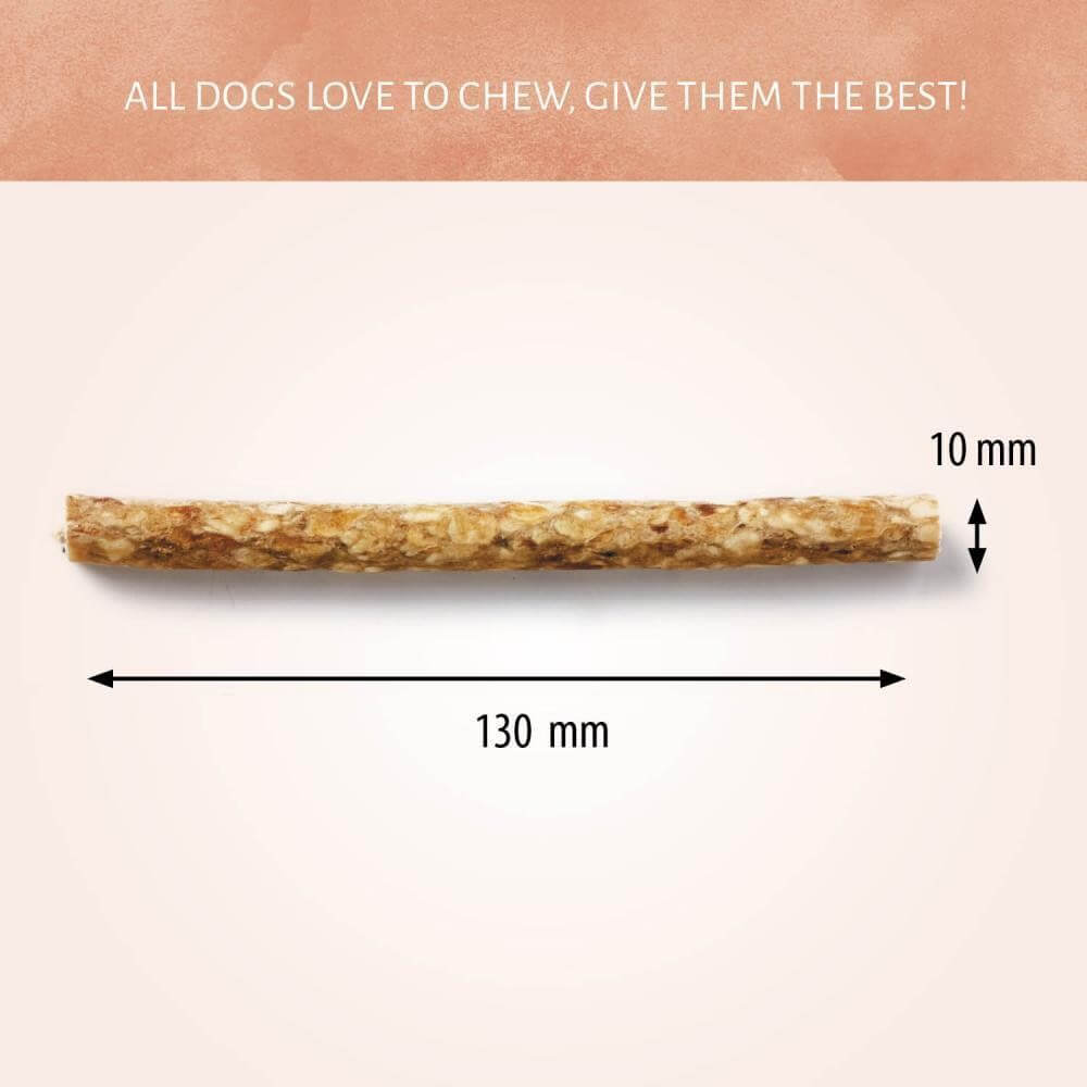 Antos Munchy Sticks 5″ 10 mm Natural 1kg