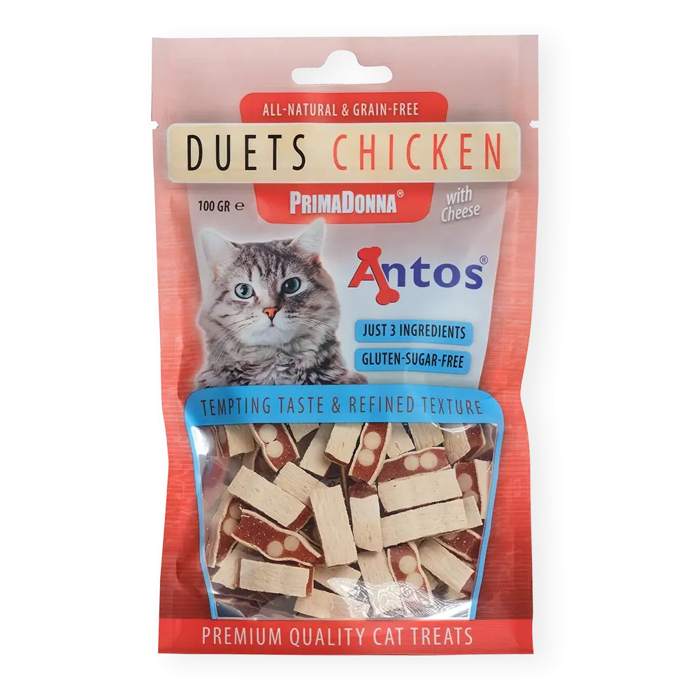 Antos PrimaDonna Aria’s Chicken & Cheese 100gr