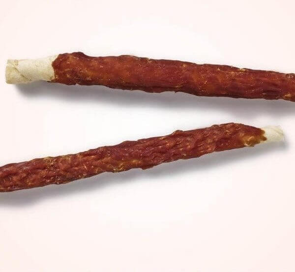 Antos Ruld din piele brută albă + rolă de rață 8″ 2 buc.