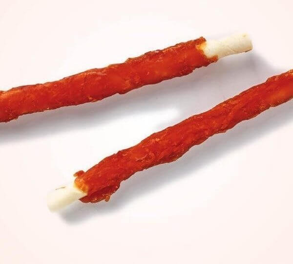 Antos Raw Hide White + Chicken Roll 8″ 2 pcs