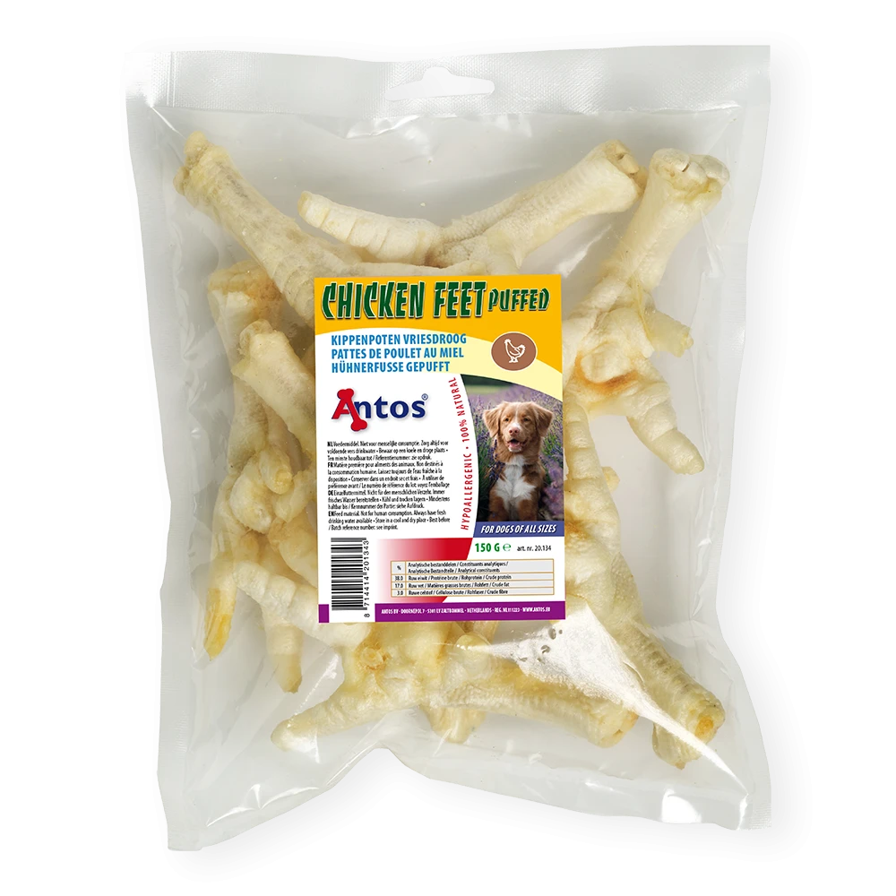 Antos Chicken Feet Puffed 150 gr