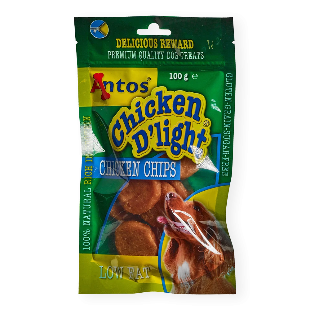 Antos Chicken D’light Chicken Chips 100 gr