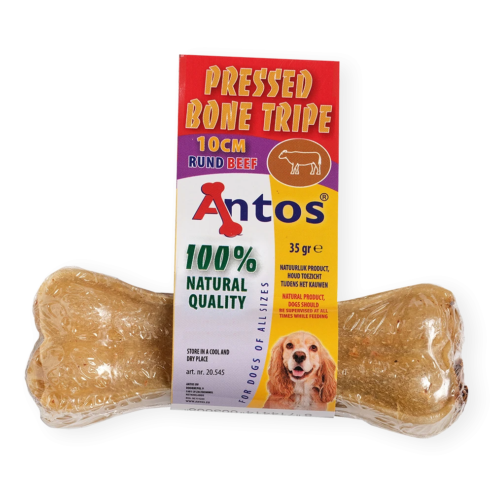 Antos Pressed Bone Tripe 10cm 1pc