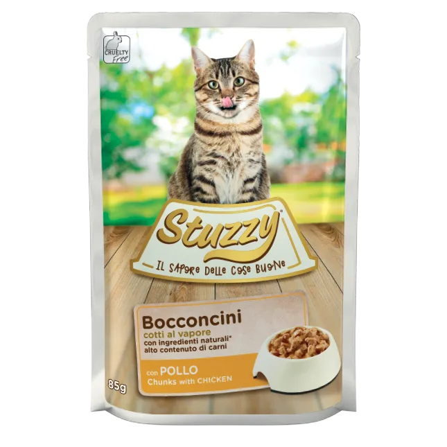 STUZZY CAT CHUNKS Pouch Chicken 85g..