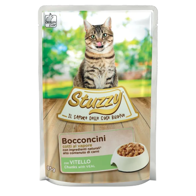 STUZZY CAT CHUNKS Pouch Veal 85gr..