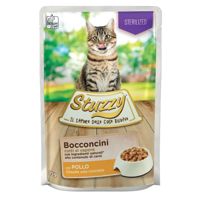 STUZZY CAT CHUNKS Pouch STERILIZED ..