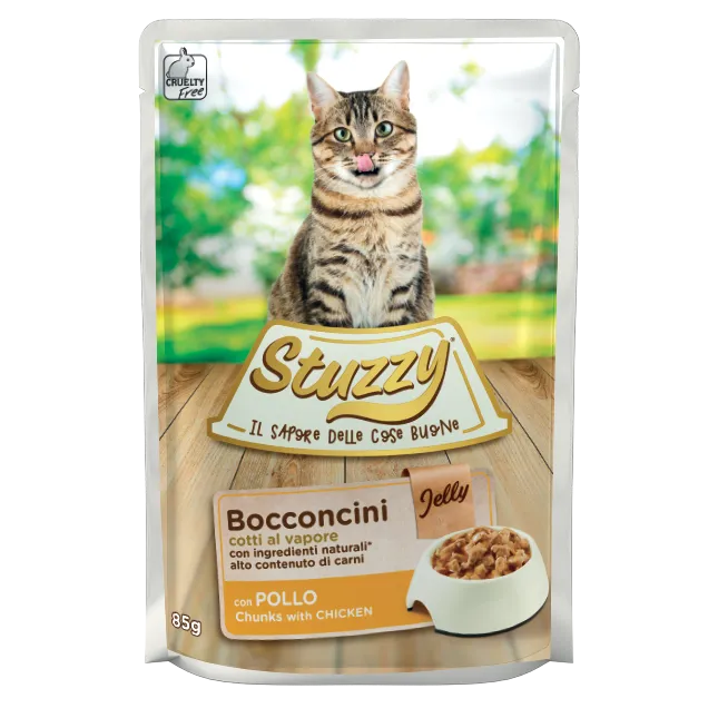 STUZZY CAT CHUNKS Pouch JELLY Chick..