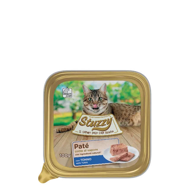 Cumpara  Pentru pisici - STUZZY CAT PATE TUNA 100gr..