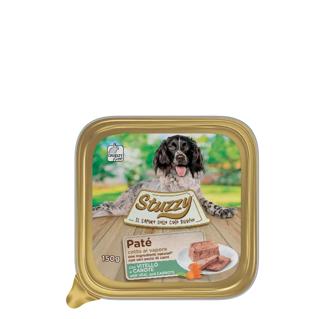 STUZZY DOG PATE VEAL & CARROT 150gr..
