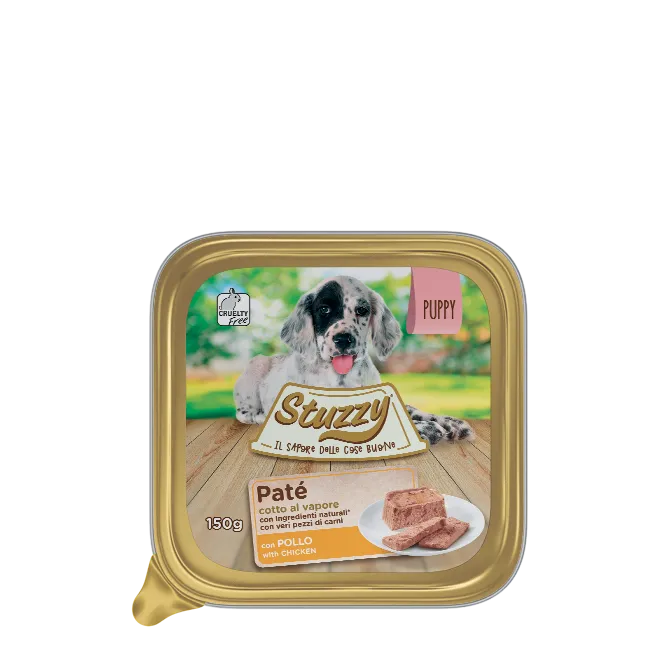 STUZZY DOG PATE PUPPY CHICKEN 150gr..