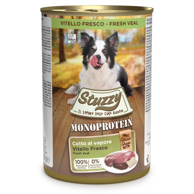 STUZZY DOG Can Monoprotein Veal 400..
