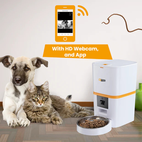 Автоматическая кормушка для сухого корма Risto Pet Smart