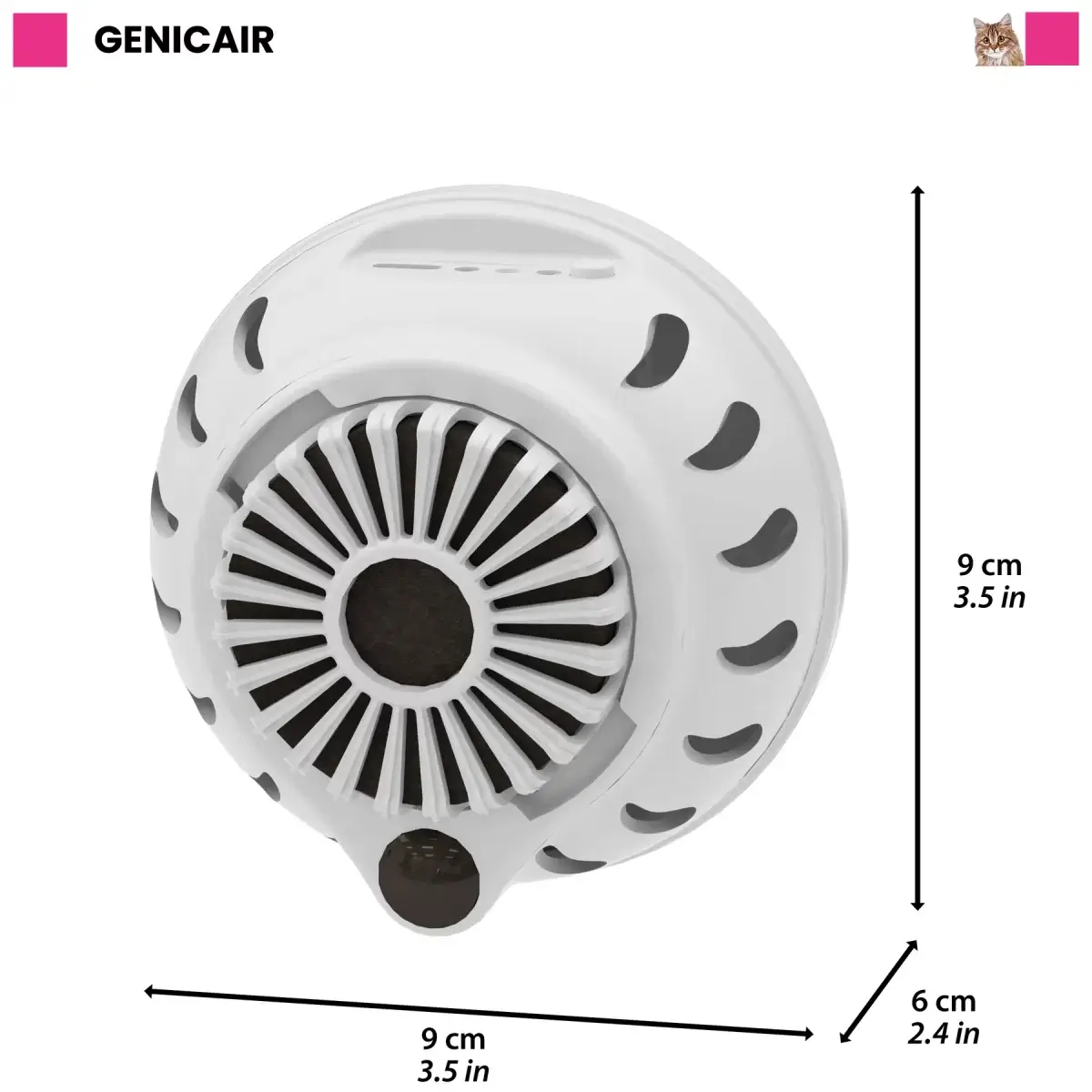 FERPLAST Deodorant pentru toaletă GENICAIR