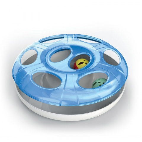 GEORPLAST Игрушка для кошек Ufo with 2 balls