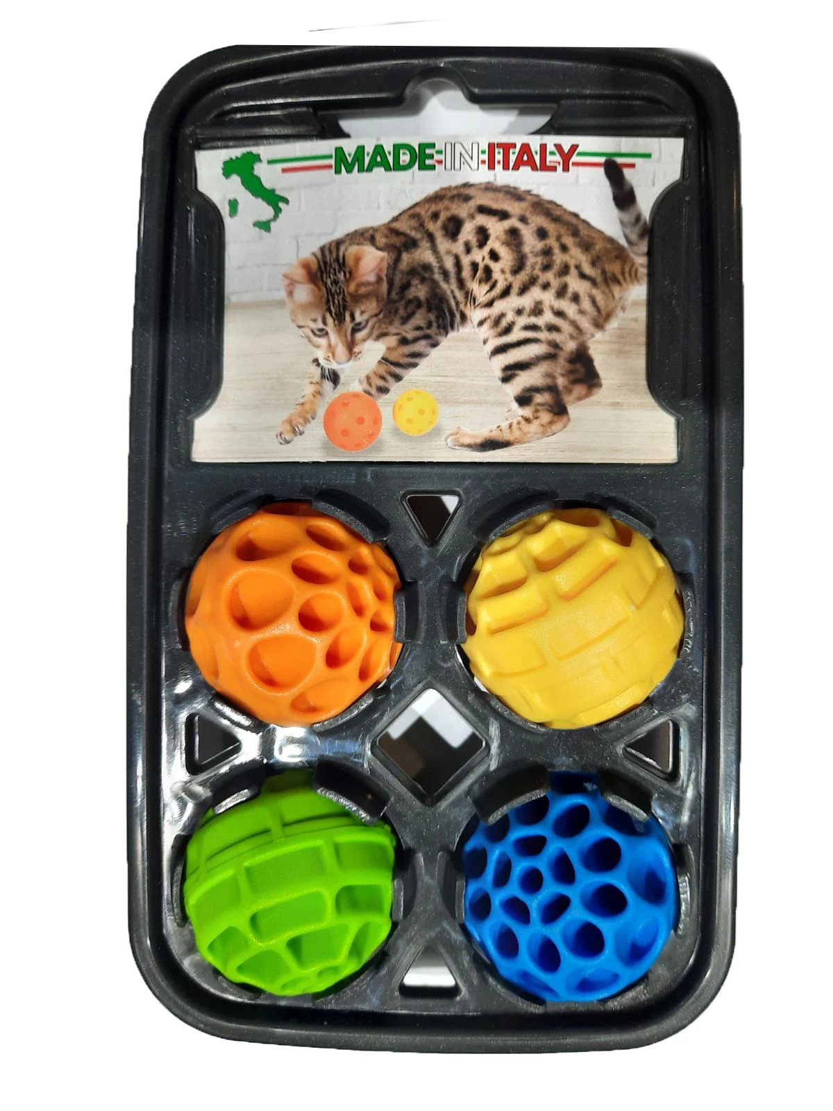 Cumpara  Tampoane pentru gheare - GEORPLAST Игрушка пластик. шарик Nebula (4 ша..