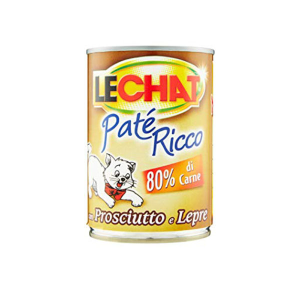 LECHAT RICCO Pate Șuncă și iepure 400gr
