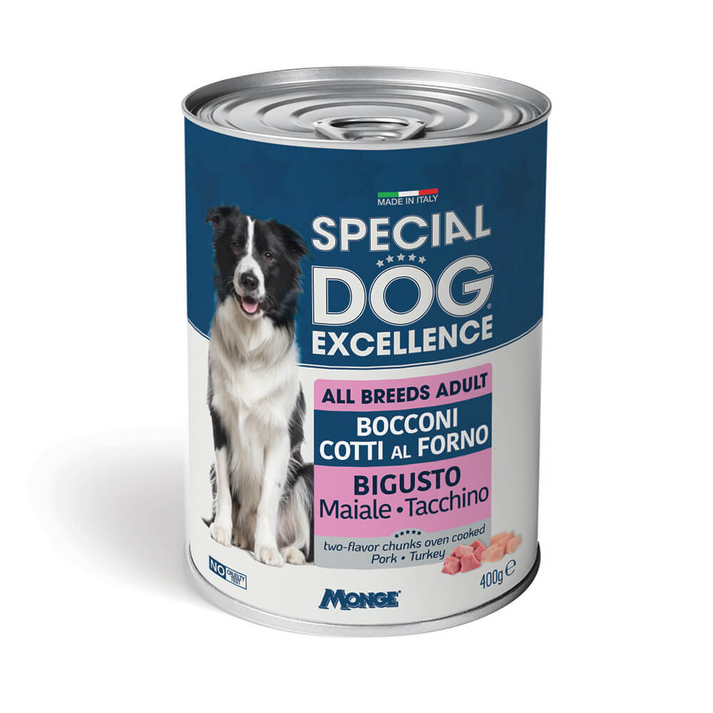 SPECIAL DOG EXC. Chunkies PORC/TURKEY 720gr.