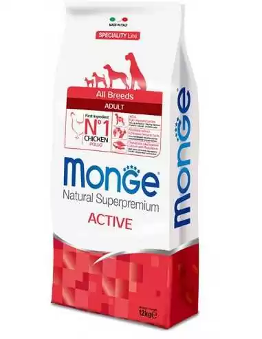 MONGE DRY DOG ALL BREED ADULT ACTIVE Chicken 12kg