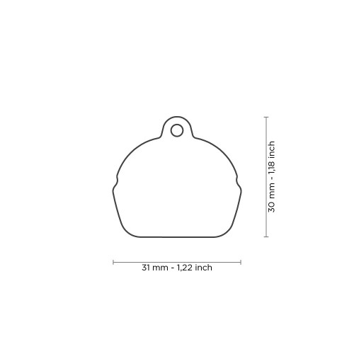 Медальон BURGER FOOD