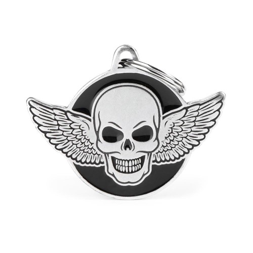 Медальон WINGED SKULL BRONX