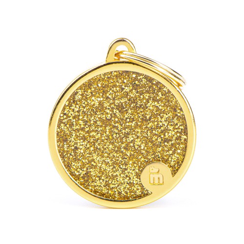 Медальон GRAND ROND GLITTER OR
