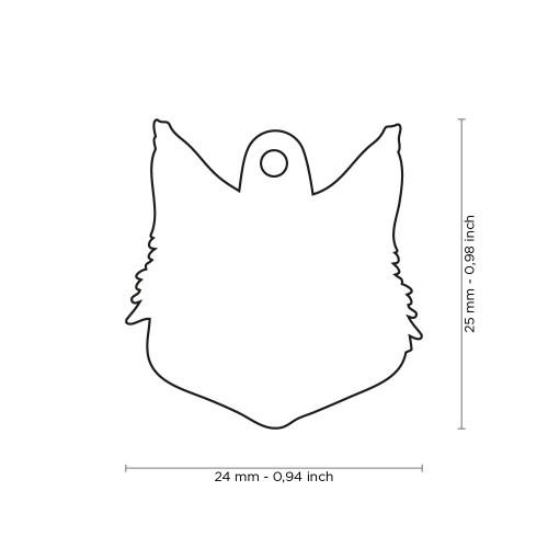 Медальон SILVER MAINE COON