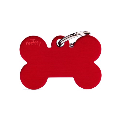 Medalion BIG BONE ALUMINUM RED