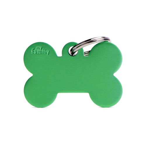 Medalion BIG BONE ALUMINUM GREEN