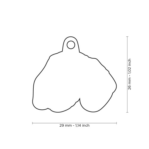 Медальон BLACK&TAN DACHSHUND