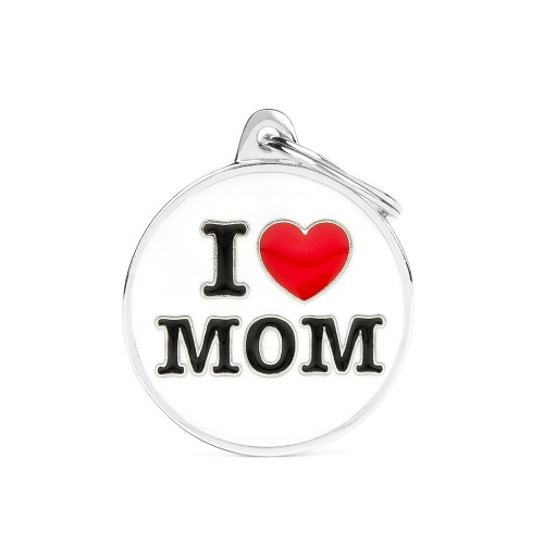 Medalion LOVE MOM I LOVE MOM