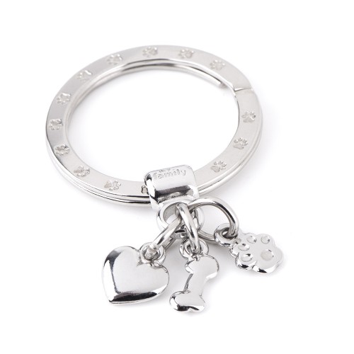 Breloc KEY RING CHROME