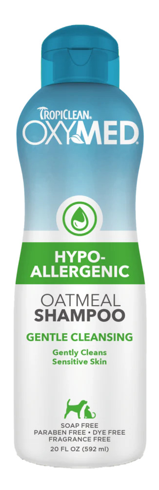 TropiClean OxyMed Hypoallergenic Shampoon