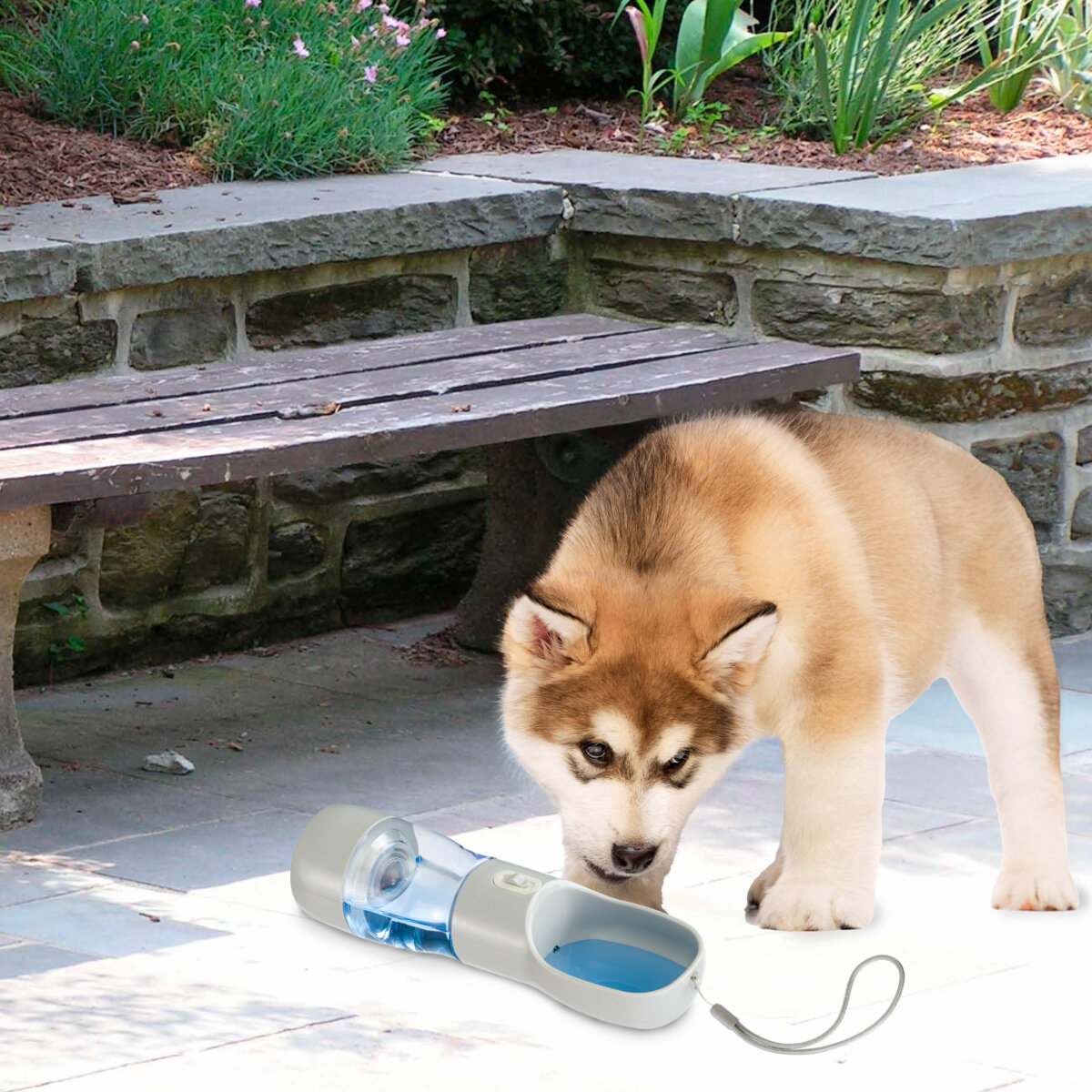 PA 5509 Походная бутылка-поилка для воды и еды.