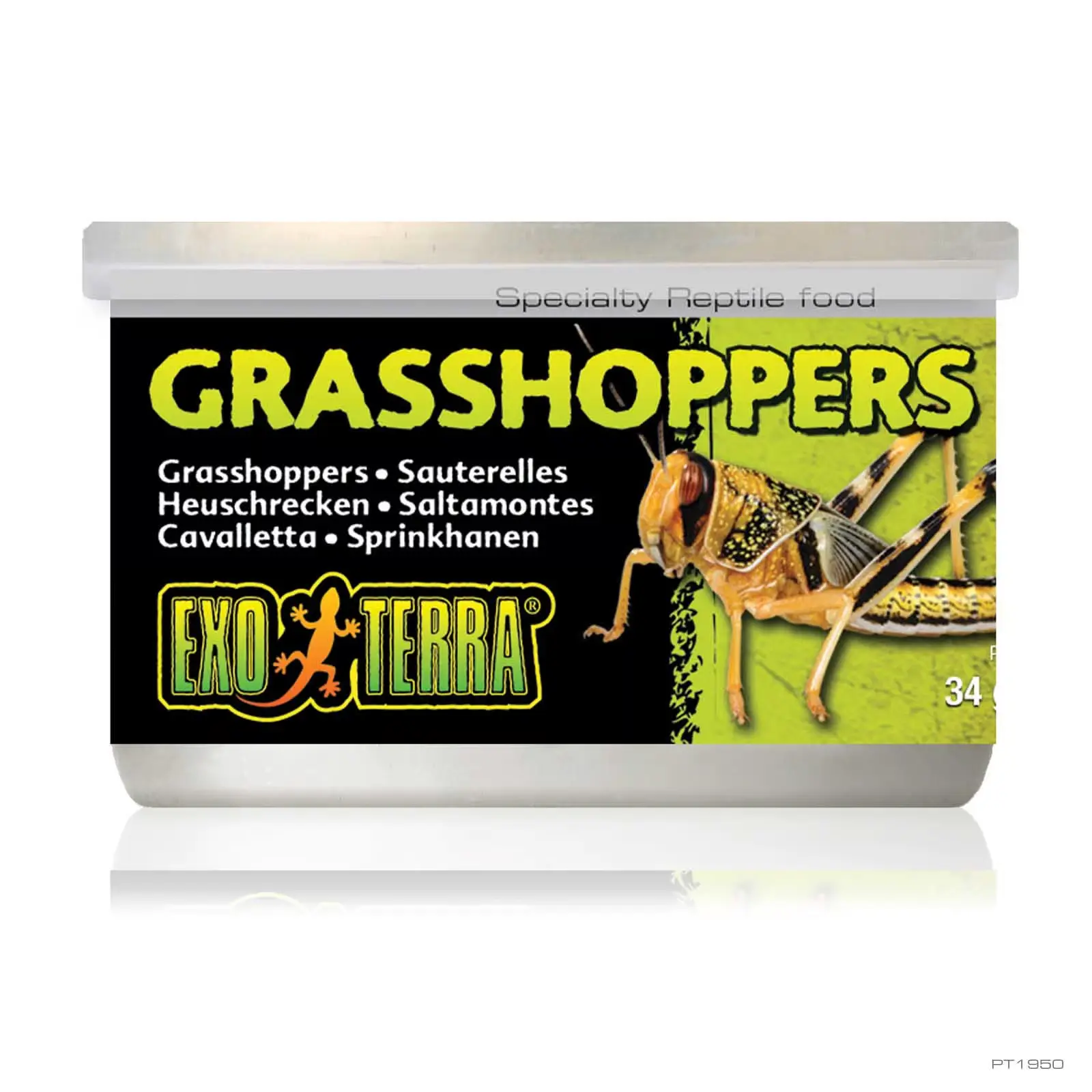 Купить  Корма для рыб и рептилий - Exo Terra Grasshoppers — консервированные куз..