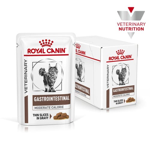 ROYAL CANIN GASTRO INTESTINAL MODERATE CALORIE 85g x 12 bucăți
