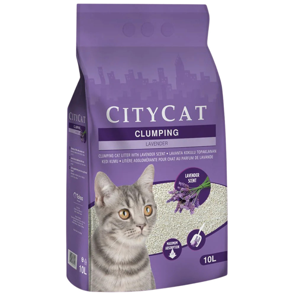 SANICAT Citycat Clumping Lavender