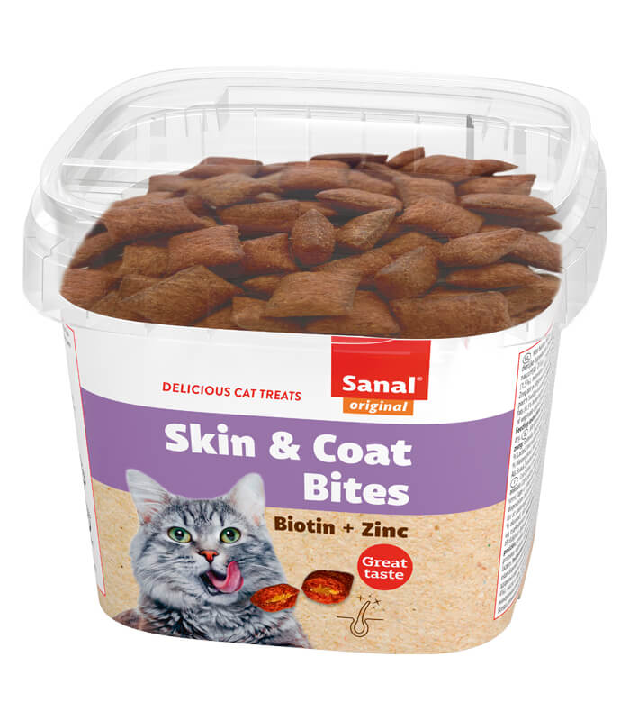 SANAL Cat Skin & Coat Bites 75g