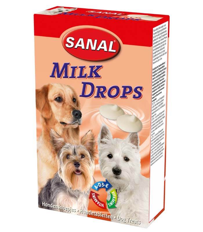 SANAL Dog Milk Drops 125g