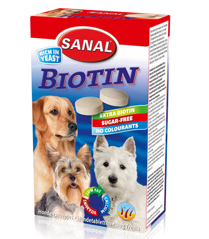 Cumpara  Tratamente - SANAL Dog Biotine 100g..