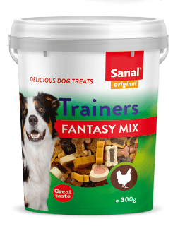 Cumpara  Biscuiți și biscuiți - SANAL Dog Trainers Fantasy Mix 300g..