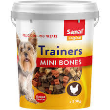 Cumpara  Tratamente - SANAL Dog Trainers Mini Bones 300g..