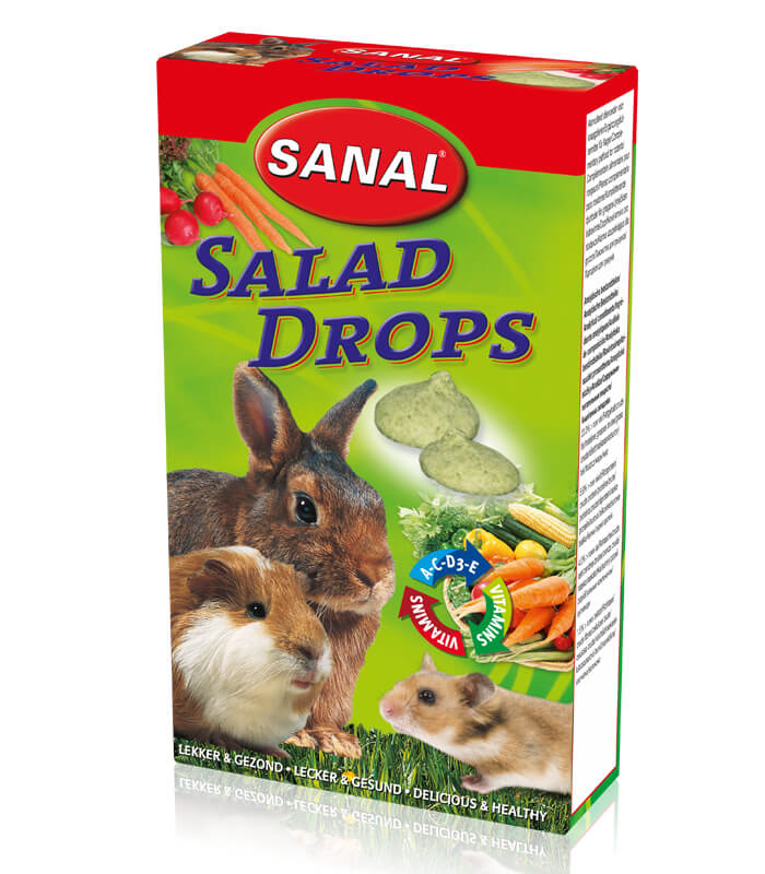 Cumpara  Pentru rozătoare - SANAL Rodent Salad Drops 45g..